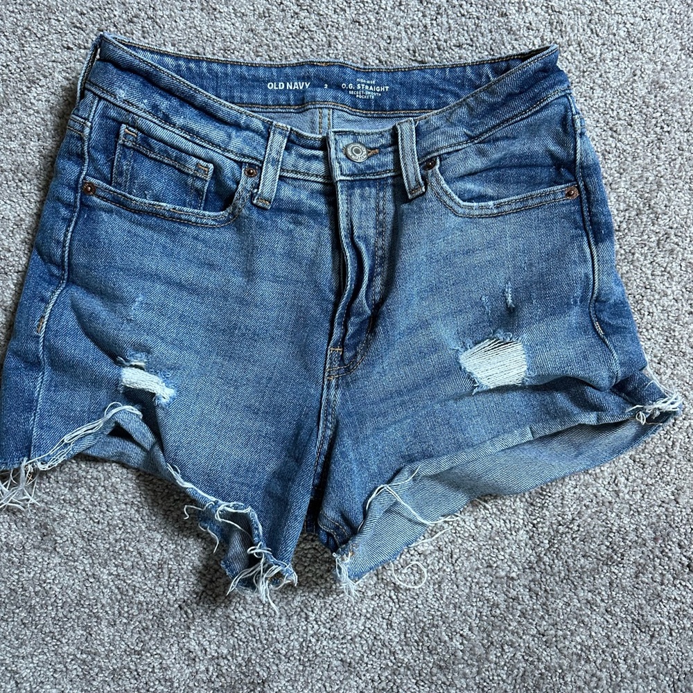 High waisted shorts